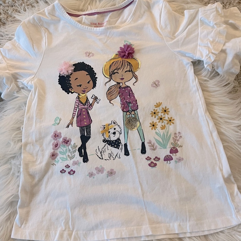 Girls designed top